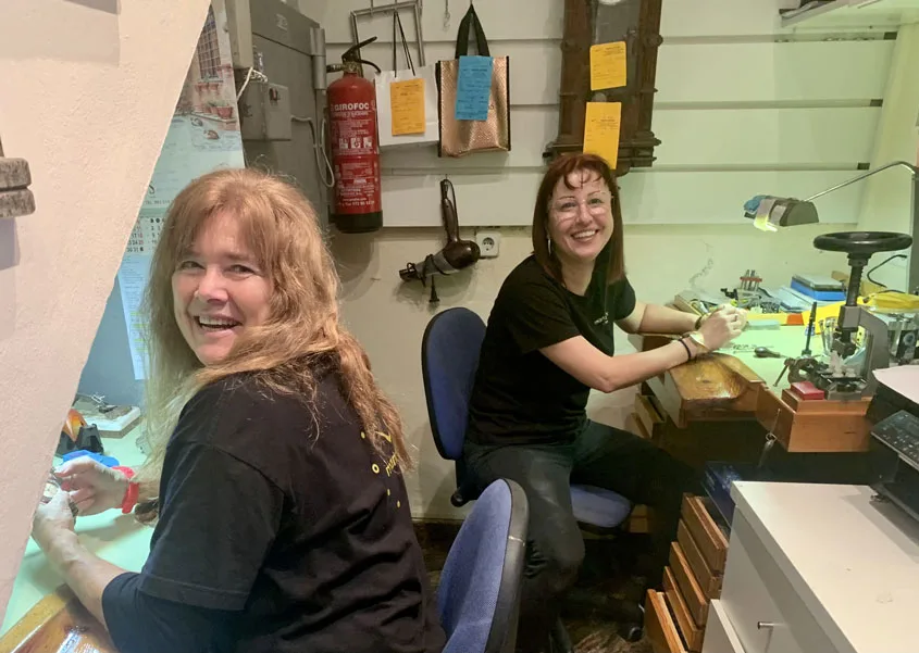taller reparacion joyas relojes sant feliu de guixols